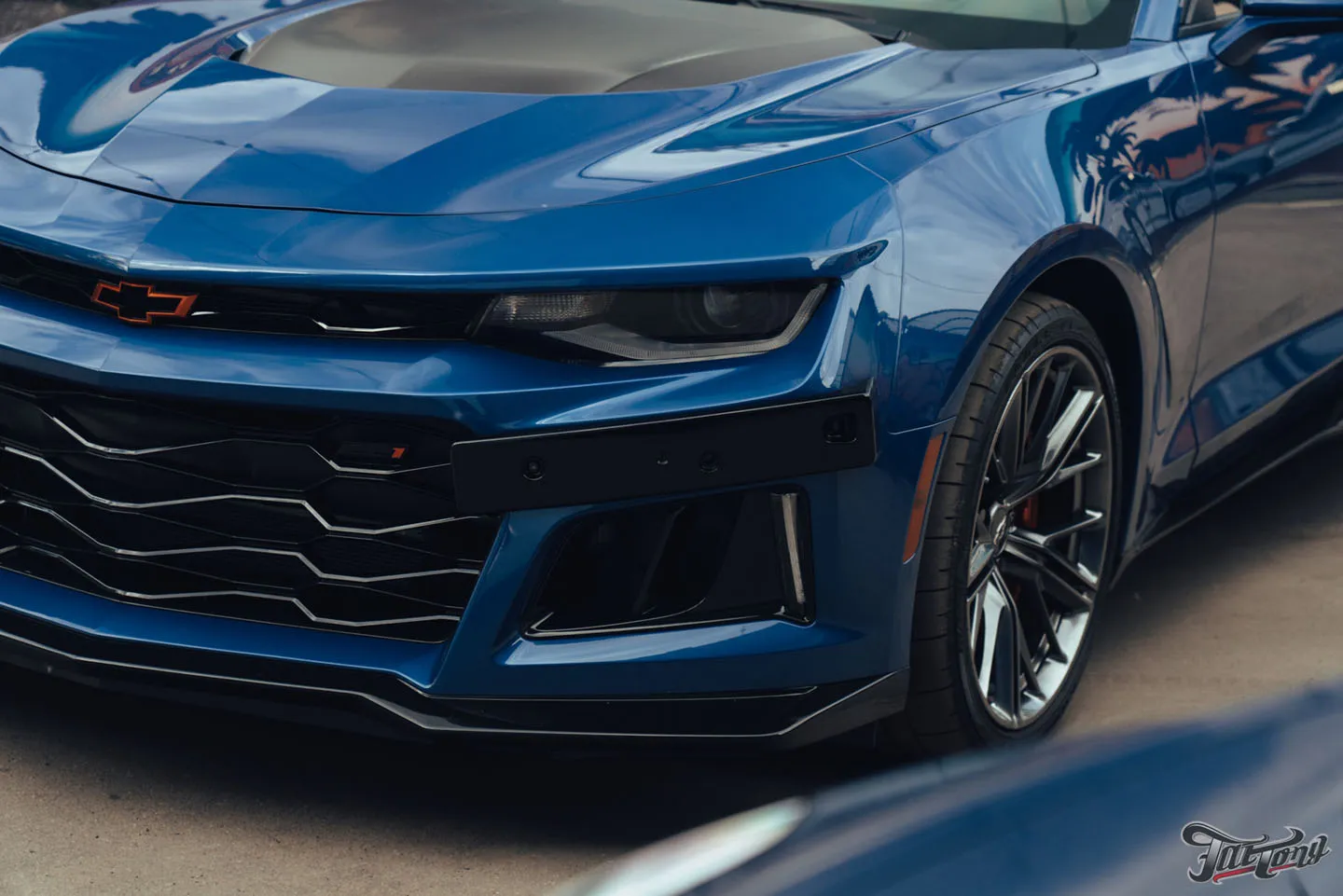 И снова Chevrolet Camaro ZL1! Макетируем подиум для госномера